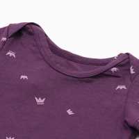Боди детское MINAKU, цвет фиолетовый, рост 86-92 см