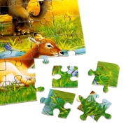 Пазл «Обитатели саванны», 80 деталей Пазл «Обитатели саванны», 80 деталей