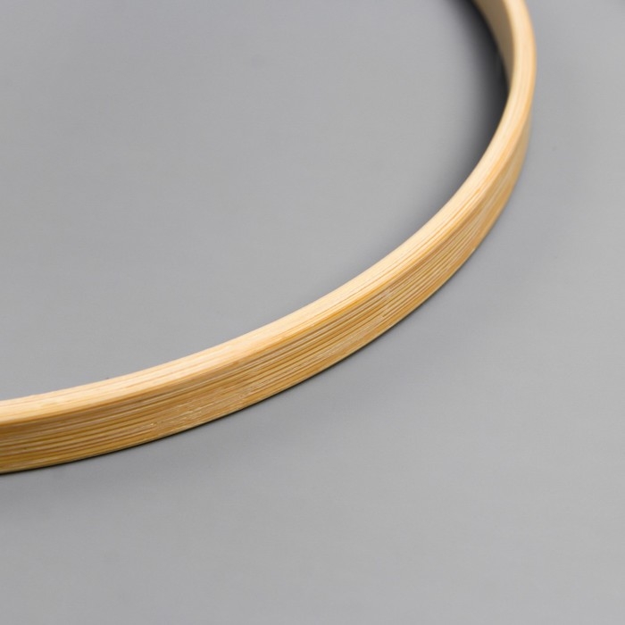 Кольцо бамбук для изготовления ловца снов d=17 см Кольцо бамбук для изготовления ловца снов d=17 см