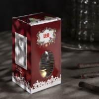 Светодиодная фигура «Золотистый фонарь» 8 × 12 × 6 см, пластик, батарейки AG13х3 (в комплекте), свечение тёплое белое Светодиодная фигура «Золотистый фонарь» 8 × 12 × 6 см, пластик, батарейки AG13х3 (в комплекте), свечение тёплое белое