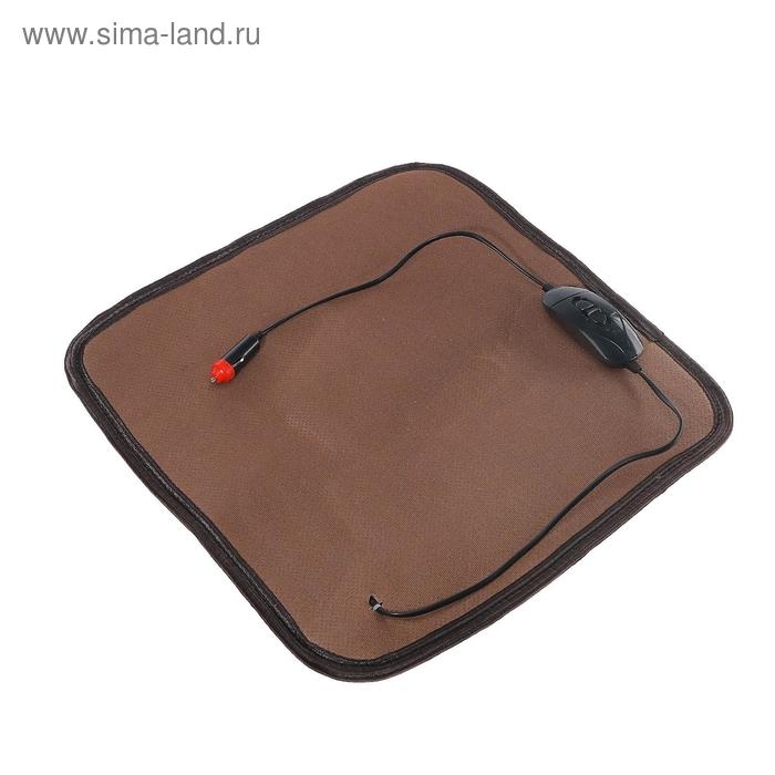 Накидка с подогревом TORSO, 12 В, регулятор, 42&times;42 см, провод 90 см, серый