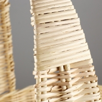 Корзина продуктовая, 52&times;31&times;14/45 см, ручное плетение, ива