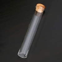 Колба стеклянная для заваривания с пробкой из бамбука «Алхимия», 2×12 см, набор, 12 шт Колба стеклянная для заваривания с пробкой из бамбука «Алхимия», 2×12 см, набор, 12 шт