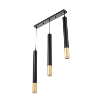 Светильник BayerLux Подвес BayerLuxной "Герона" 3хLED 9Вт 4000К черный золото 50х5х50-200см 980212 Светильник BayerLux Подвес BayerLuxной "Герона" 3хLED 9Вт 4000К черный золото 50х5х50-200см 980212