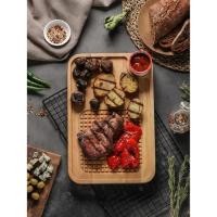 Доска сервировочная Доляна, 35&times;23&times;1,8 см, пропитка маслом, берёза