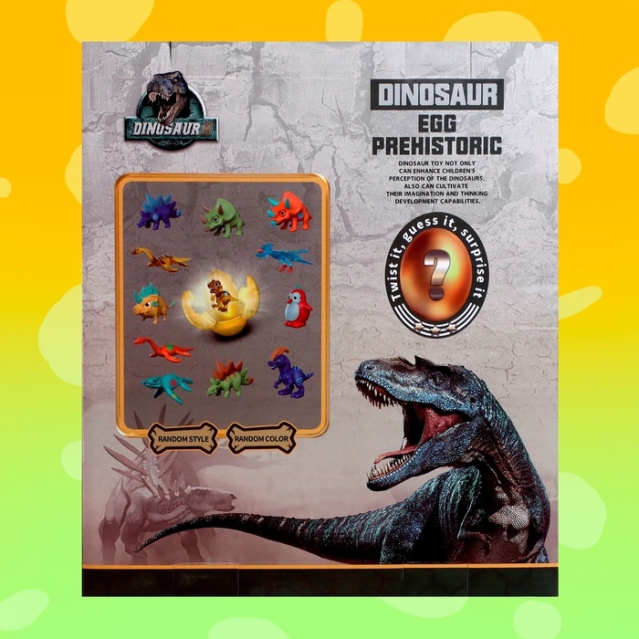 Игрушка-сюрприз &laquo;Дино&raquo; в яйце, МИКС