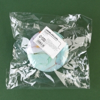 Новогодняя ароматическая свеча в банке &laquo;Новый год: Голубой мрамор&raquo;, аромат еловые шишки, 6 х 6 х 4 см.