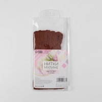 Набор ниток мулине №3857, 8 ± 1 м, 6 шт, цвет тёмно-коричневый Набор ниток мулине №3857, 8 ± 1 м, 6 шт, цвет тёмно-коричневый