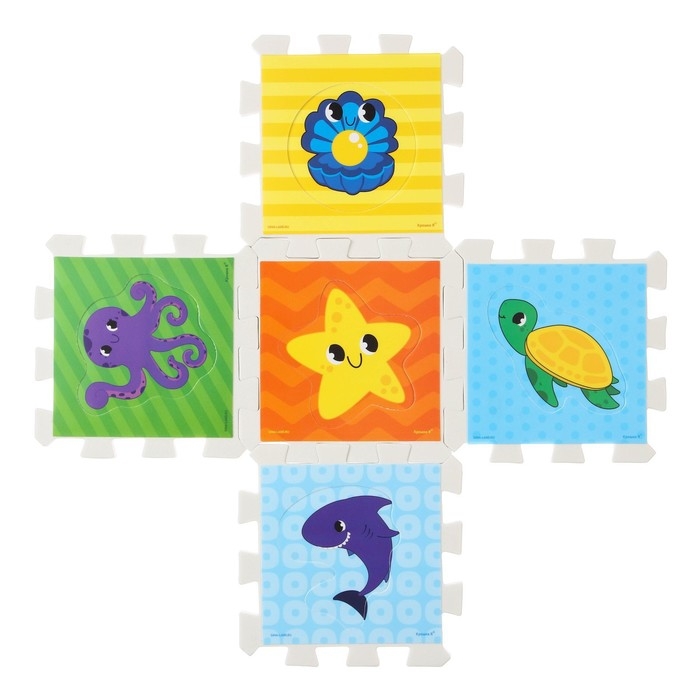 Развивающая игрушка - сортер &laquo;Мягкие фигурки&raquo;, Крошка Я