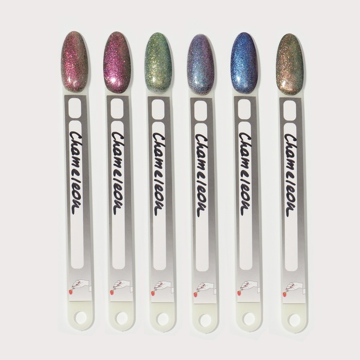 Гель лак для ногтей, &laquo;Chameleon&raquo;, 3-х фазный, 8мл, LED/UV, цвет зелёный/жёлтый (01)