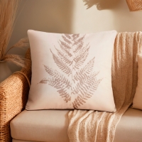 Наволочка декоративная Этель &laquo;Leaf&raquo;, 40х40 см, 100 п/э, велюр