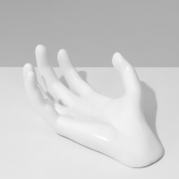 Подставка для украшений «Ладонь» 17×12×7 см, цвет белый Подставка для украшений «Ладонь» 17×12×7 см, цвет белый