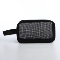 Косметичка на молнии, цвет чёрный Косметичка на молнии, цвет чёрный