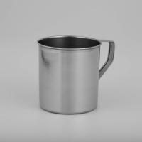 Кружка из нержавеющей стали Доляна &laquo;Индия&raquo;, 650 мл, d=9,8 см