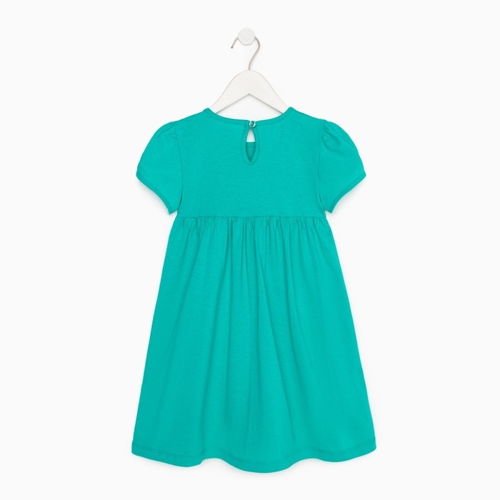 Платье для девочки, цвет зелёный, рост 98