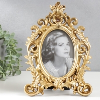 Фоторамка полистоун 10х15 см овал "Неаполь" состаренное золото 28х19 см Фоторамка полистоун 10х15 см овал "Неаполь" состаренное золото 28х19 см