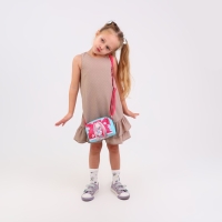 Сумка детская для девочки «Кролик с игрушкой» из эко-кожи, на ремешке, 15х12х3 см Сумка детская для девочки «Кролик с игрушкой» из эко-кожи, на ремешке, 15х12х3 см