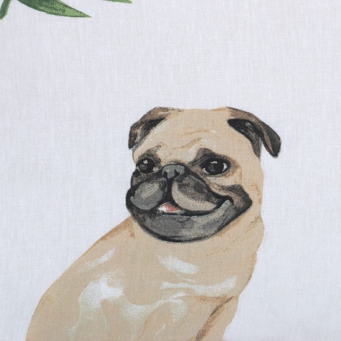 Постельное бельё Этель 1,5 сп «Мопсы» 143х215 см, 150х214 см, 50х70 см -1 шт, 100% хлопок, бязь Постельное бельё Этель 1,5 сп «Мопсы» 143х215 см, 150х214 см, 50х70 см -1 шт, 100% хлопок, бязь