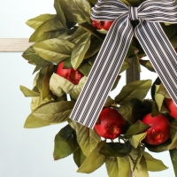 Венок на дверь интерьерный "Гранаты" d=35 см Венок на дверь интерьерный "Гранаты" d=35 см