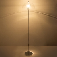 Торшер "Байхаус" Е27 15Вт прозрачный 35х35х150см