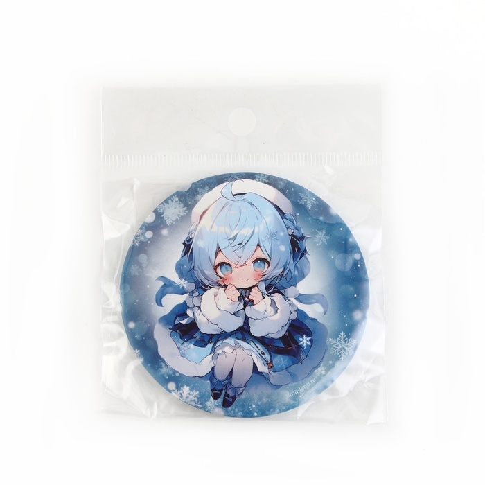 Зеркало карманное новогоднее &laquo;Новый год: Аниме&raquo;, диам.7 см