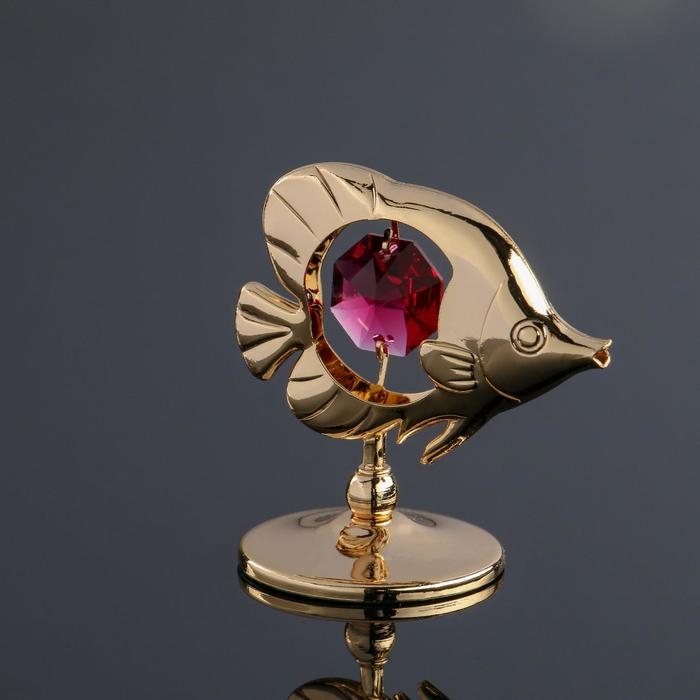 Сувенир &laquo;Тропическая рыбка", с кристаллами