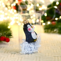 Ёлочная игрушка "Пингвинёнок" 6,3 см, Ёлочная игрушка "Пингвинёнок" 6,3 см,