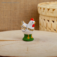 Сувенир «Курочка», 3,5×4×7 см, каргопольская игрушка, микс Сувенир «Курочка», 3,5×4×7 см, каргопольская игрушка, микс