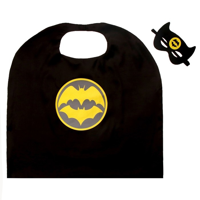 Карнавальный набор &laquo;Сумрачный воин&raquo;: плащ и маска