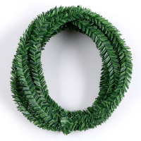 Новый год! Проволока для поделок и декора &laquo;Хвоя&raquo;длина &mdash; 5 м, диаметр &mdash; 2 см, цвет зелёный