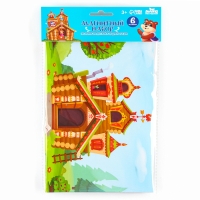 Набор развивающих магнитов. Театр по мотивам русской народной сказки &laquo;Теремок&raquo;