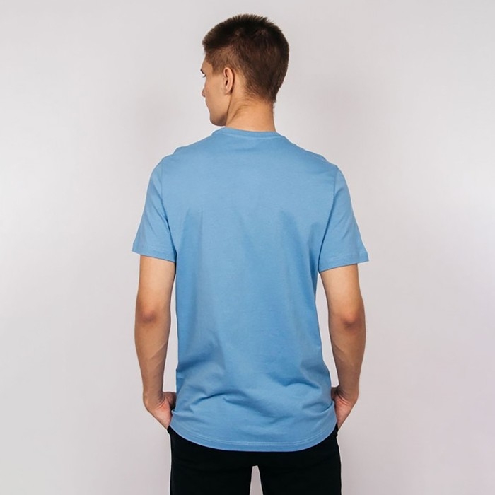 Футболка мужская, цвет голубой, размер 50