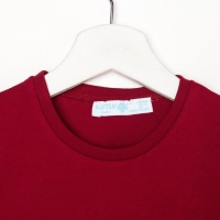 Футболка KAFTAN "Basic line" р.32 (110-116), бордо Футболка KAFTAN "Basic line" р.32 (110-116), бордо