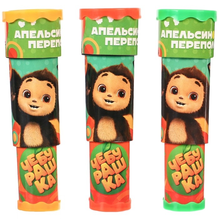 Калейдоскоп "Апельсиновый переполох", Чебурашка цвет МИКС