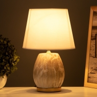 Лампа настольная "Валерия" 1х40Вт Е14 коричневый 20х20х31см Лампа настольная "Валерия" 1х40Вт Е14 коричневый 20х20х31см