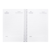 Еженедельник на гребне недатированный А5, 86 листов, картон 7БЦ, "Ретро девушка", матовая ламинация, фольга Еженедельник на гребне недатированный А5, 86 листов, картон 7БЦ, "Ретро девушка", матовая ламинация, фольга