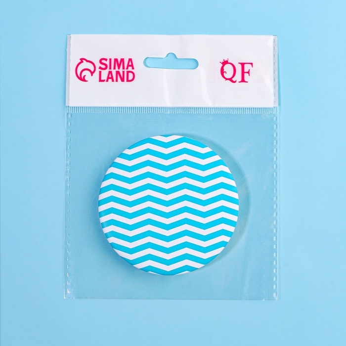 Зеркало складное &laquo;Геометрия&raquo;, d = 7,5 см, рисунок МИКС