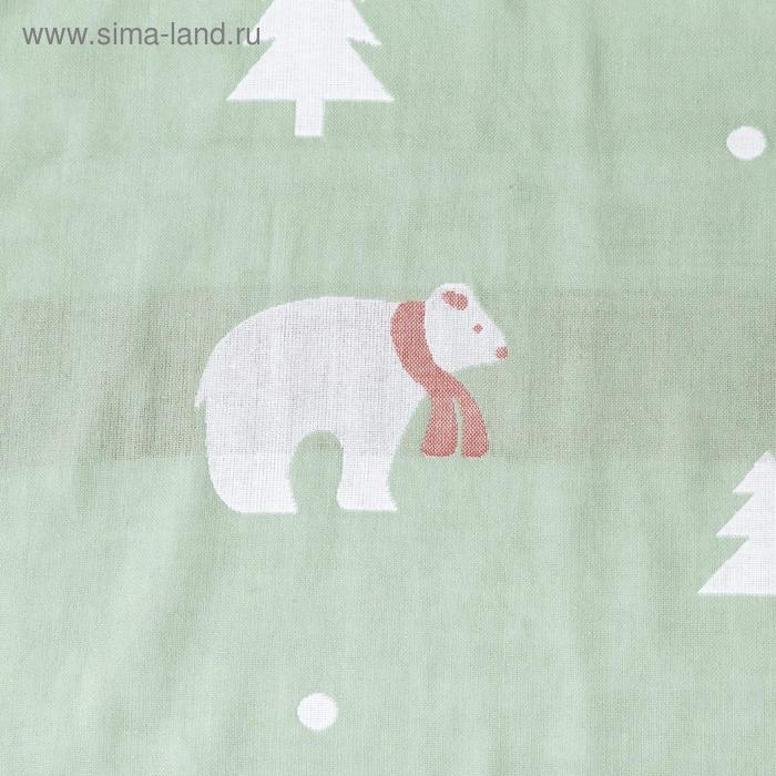 Полотенце двухстороннее Крошка Я &laquo;Мишки&raquo; 70х140 см