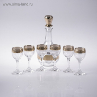 Мини-бар 7 предметов кольцо, гравировка 500/50 мл Мини-бар 7 предметов кольцо, гравировка 500/50 мл