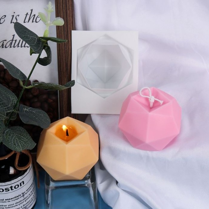 Молд силикон Молд силикон "Многогранник" 6,5х6,5х4,8 см