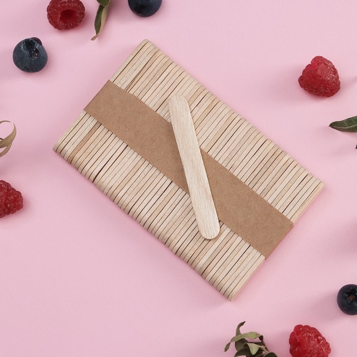 Набор палочек деревянных Доляна, 6,5&times;1,1 см, 50 шт