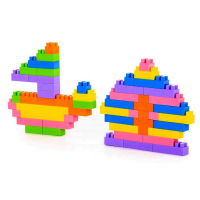 Конструктор средний, 72 элемента, МИКС Конструктор средний, 72 элемента, МИКС