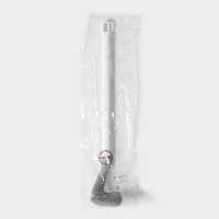 Ёршик для унитаза Доляна, силиконовый, 7×4×39 см, цвет серый Ёршик для унитаза Доляна, силиконовый, 7×4×39 см, цвет серый