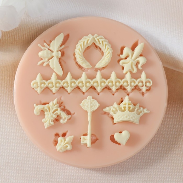 Молд силикон Молд силикон "Сказочный набор" 7,4х1,4х0,3 2,2х2,1х0,3 2,9х1,6х0,3 2,8х1,8х0,3 2,4х2