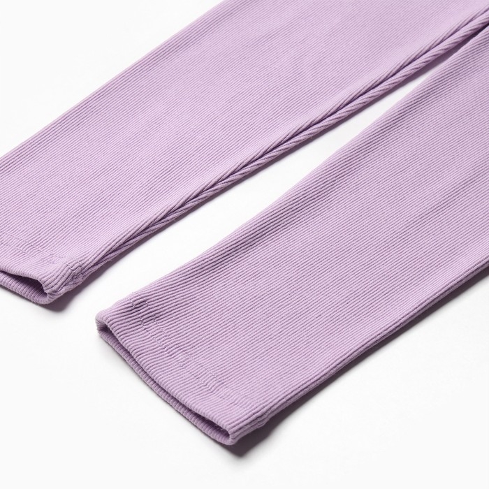 Лосины для девочки MINAKU цвет лиловый, рост 158 см