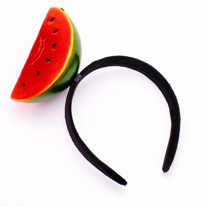 Карнавальный набор &laquo;Сладкий арбуз&raquo;: накидка, ободок