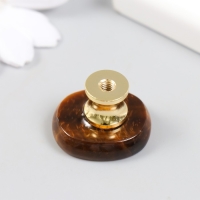 Ручка для шкатулки "Тигровый глаз" 2,6х1,7 см Ручка для шкатулки "Тигровый глаз" 2,6х1,7 см