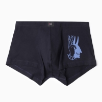 Трусы мужские боксеры, цвет тёмно-синий, размер 46 (S)