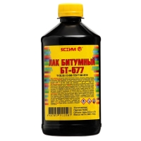 Лак БТ 577, Чёрный, 0,5л Лак БТ 577, Чёрный, 0,5л