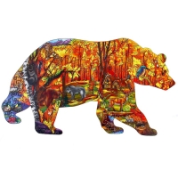 Пазл деревянный фигурный &laquo;Сказочный лес&raquo;, 143 элементов